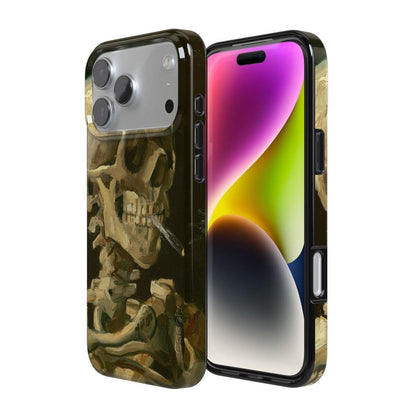 Van Gogh | Head of a Skeleton with a Burning Cigarette Phone Case iPhone Case Van Gogh Museum