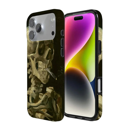 Van Gogh | Head of a Skeleton with a Burning Cigarette Phone Case iPhone Case Van Gogh Museum