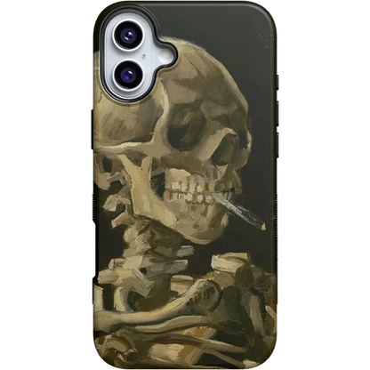 Van Gogh | Head of a Skeleton with a Burning Cigarette Phone Case iPhone Case Van Gogh Museum