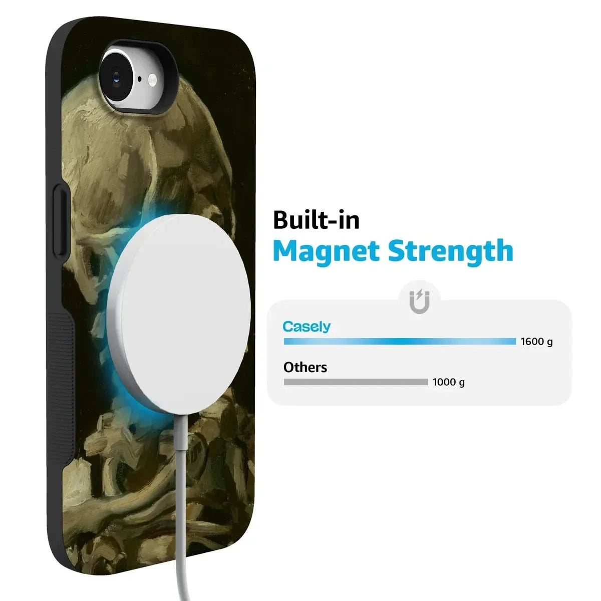 Van Gogh | Head of a Skeleton with a Burning Cigarette Phone Case iPhone Case Van Gogh Museum