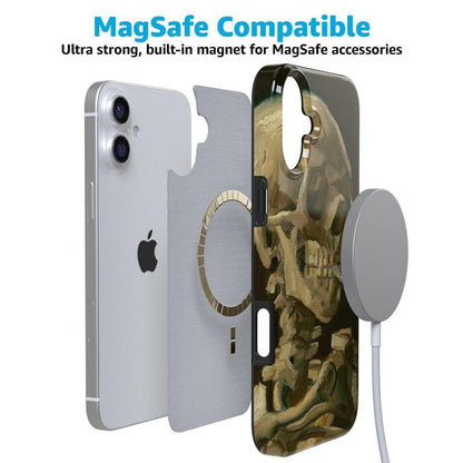 Van Gogh | Head of a Skeleton with a Burning Cigarette Phone Case iPhone Case Van Gogh Museum