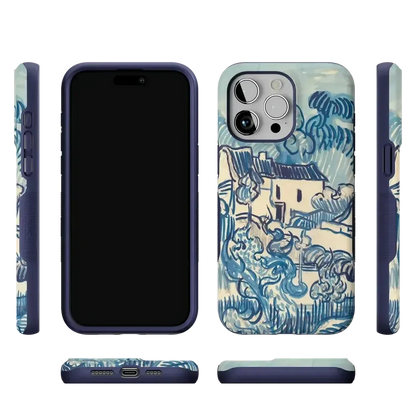 Van Gogh | Landscape With Houses Phone Case iPhone Case Van Gogh Museum