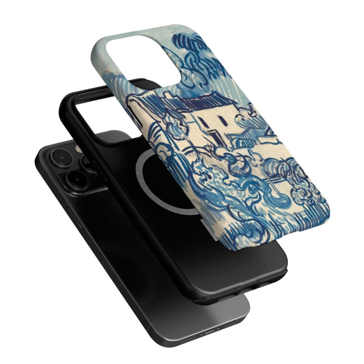 Van Gogh | Landscape With Houses Phone Case iPhone Case Van Gogh Museum