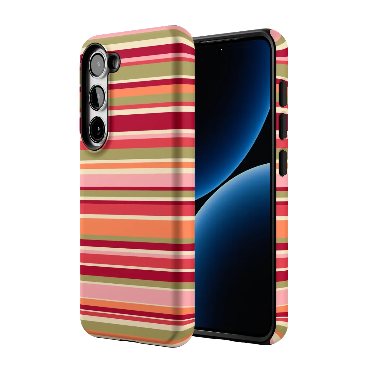 Citrus Stripes | Poolside Print Case