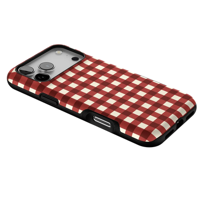 Checked Twice | Red Plaid Case