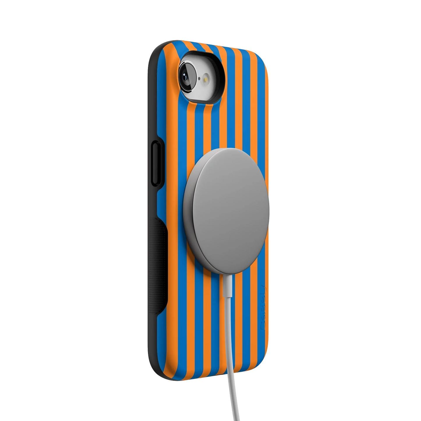 Go New York | Blue & Orange Stripes Case