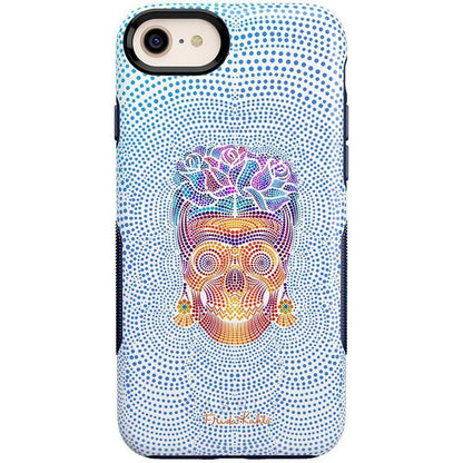 Vida y Muerte | Frida Kahlo Dotted Skull Case iPhone Case get.casely Bold iPhone SE (2020 & 2022)