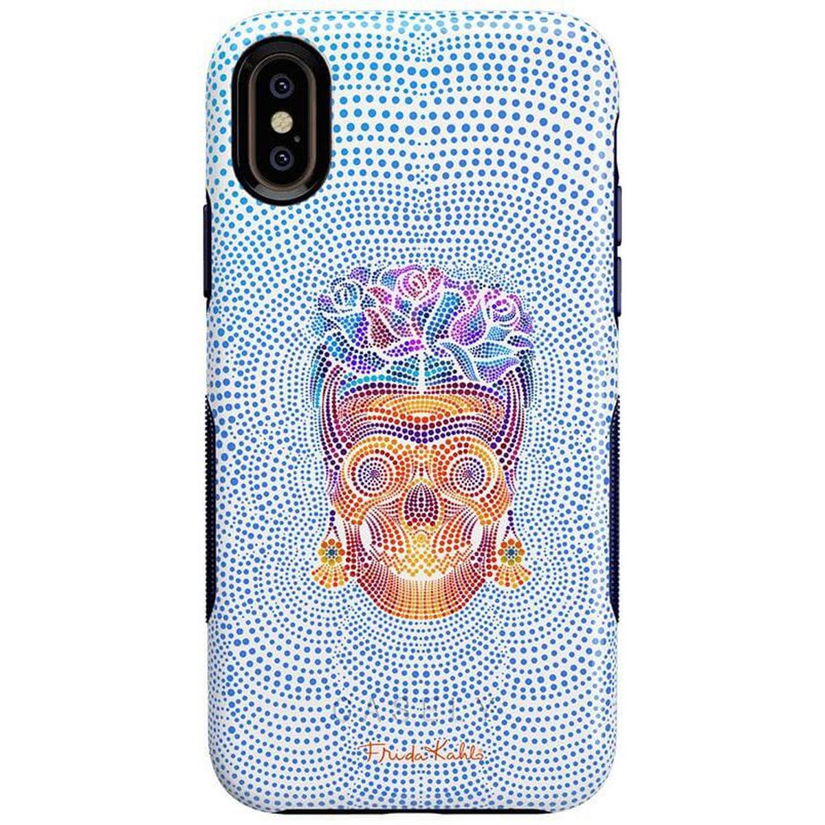 Vida y Muerte | Frida Kahlo Dotted Skull Case iPhone Case get.casely Bold iPhone XS Max