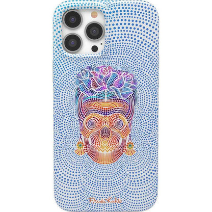 Vida y Muerte | Frida Kahlo Dotted Skull Case iPhone Case get.casely Classic + MagSafe® iPhone 13 Pro Max