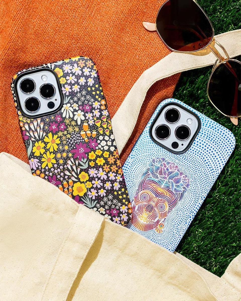 Vida y Muerte | Frida Kahlo Dotted Skull Case iPhone Case get.casely