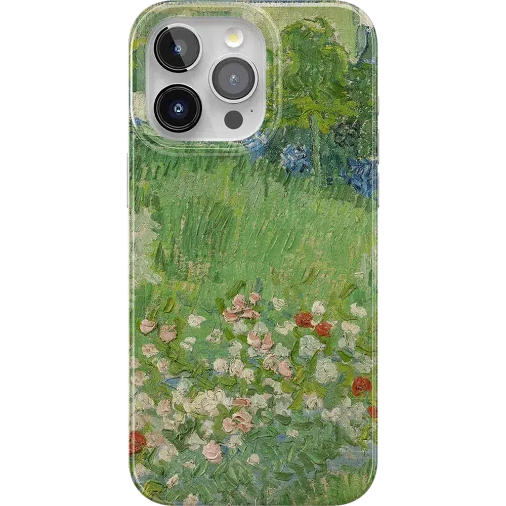 Vincent’s Admired Garden | Van Gogh Museum Case iPhone Case get.casely Classic + MagSafe® iPhone 15 Pro Max
