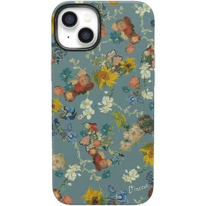 Van Gogh's Flowers | 50th Anniversary Case iPhone Case Van Gogh Museum Bold + MagSafe® iPhone 14 Plus