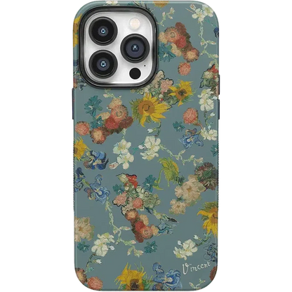Van Gogh's Flowers | 50th Anniversary Case iPhone Case Van Gogh Museum Bold + MagSafe® iPhone 14 Pro Max