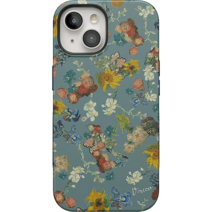 Van Gogh's Flowers | 50th Anniversary Case iPhone Case Van Gogh Museum Bold + MagSafe® iPhone 15