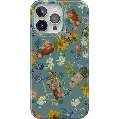Van Gogh's Flowers | 50th Anniversary Case iPhone Case Van Gogh Museum Classic + MagSafe® iPhone 15 Pro Max