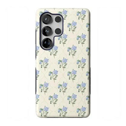 Vintage Garden | Blue Hydrangea Case iPhone Case get.casely Bold Flex + MagSafe® Galaxy S25 Ultra
