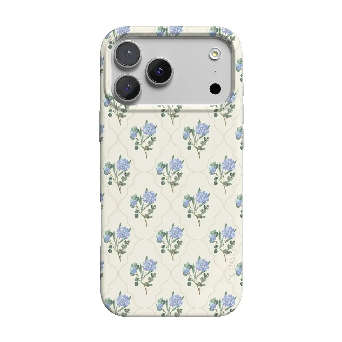Vintage Garden | Blue Hydrangea Case iPhone Case get.casely Classic + MagSafe® iPhone 17 Pro Max