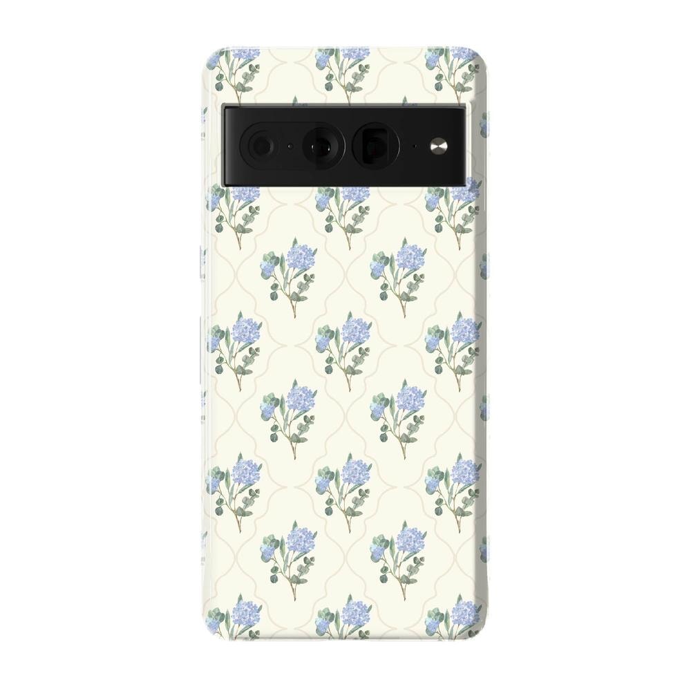 Vintage Garden | Blue Hydrangea Case iPhone Case get.casely Essential Google Pixel 7 Pro