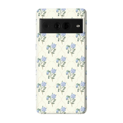 Vintage Garden | Blue Hydrangea Case iPhone Case get.casely Essential Google Pixel 7 Pro