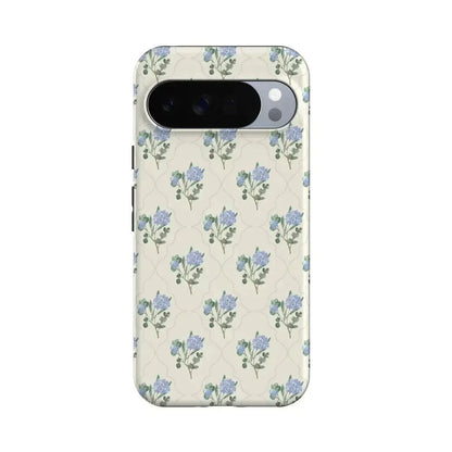 Vintage Garden | Blue Hydrangea Case iPhone Case get.casely Essential + MagSafe® Google Pixel 10 Pro XL