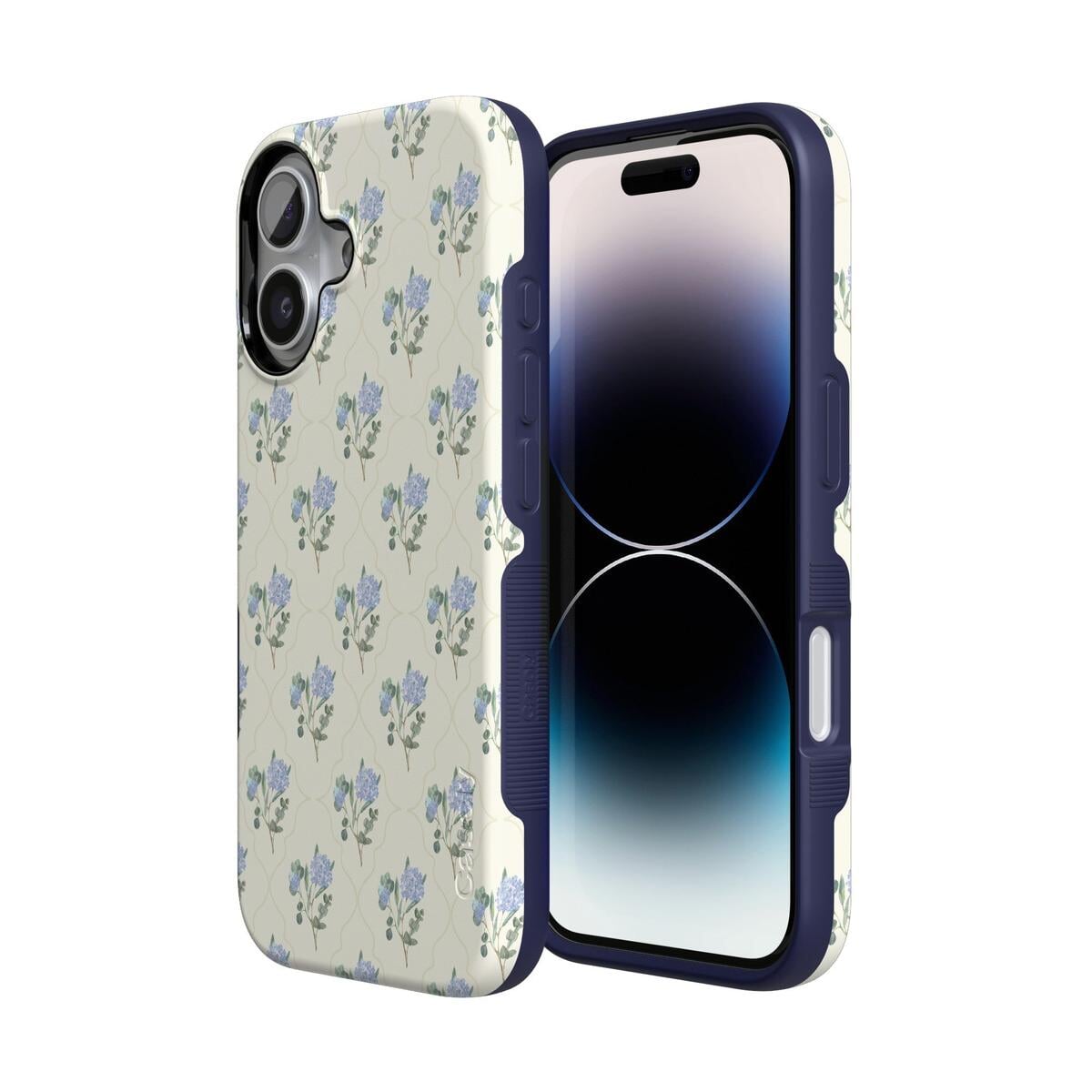 Vintage Garden | Blue Hydrangea Case iPhone Case get.casely