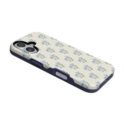 Vintage Garden | Blue Hydrangea Case iPhone Case get.casely