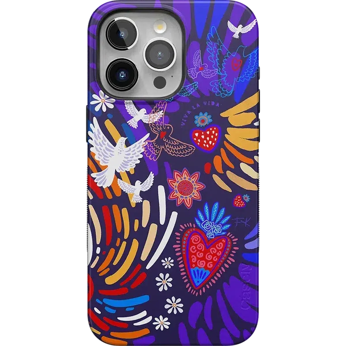 Viva La Vida | Frida Kahlo Collage Case iPhone Case get.casely Bold + MagSafe® iPhone 15 Pro