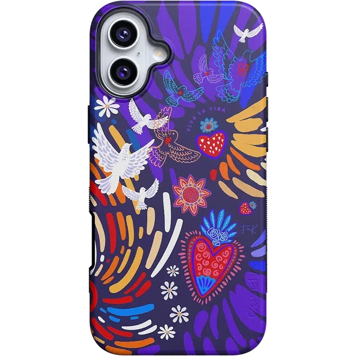 Viva La Vida | Frida Kahlo Collage Case iPhone Case get.casely Bold + MagSafe® iPhone 16 Plus