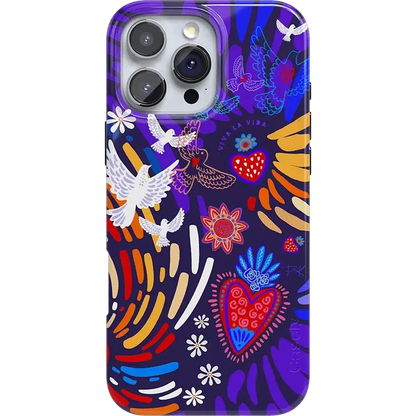 Viva La Vida | Frida Kahlo Collage Case iPhone Case get.casely Classic + MagSafe® iPhone 16 Pro Max