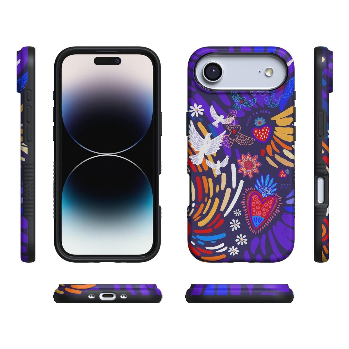 Viva La Vida | Frida Kahlo Collage Case iPhone Case get.casely