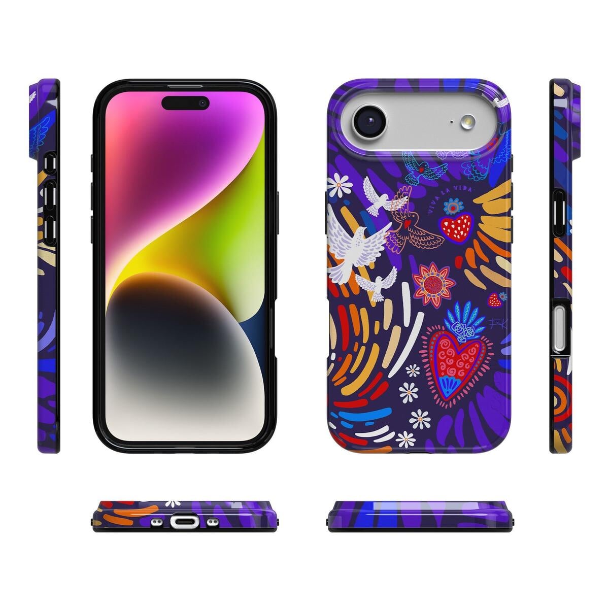 Viva La Vida | Frida Kahlo Collage Case iPhone Case get.casely