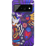 Viva La Vida | Frida Kahlo Collage Floral Google Pixel Case Google Pixel Case get.casely Bold Google Pixel 6