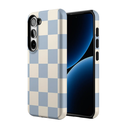 Fit Check | Light Blue Checkerboard Case