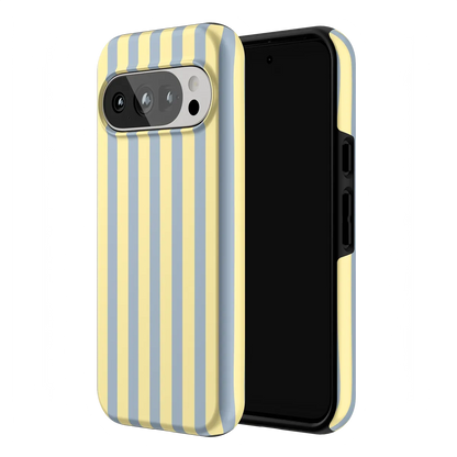 Coastline Stripes | Blue & Yellow Case