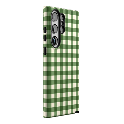 Checked Twice | Green Plaid Case
