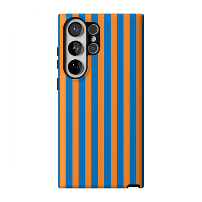 Go New York | Blue & Orange Stripes Case - Galaxy S23 Ultra