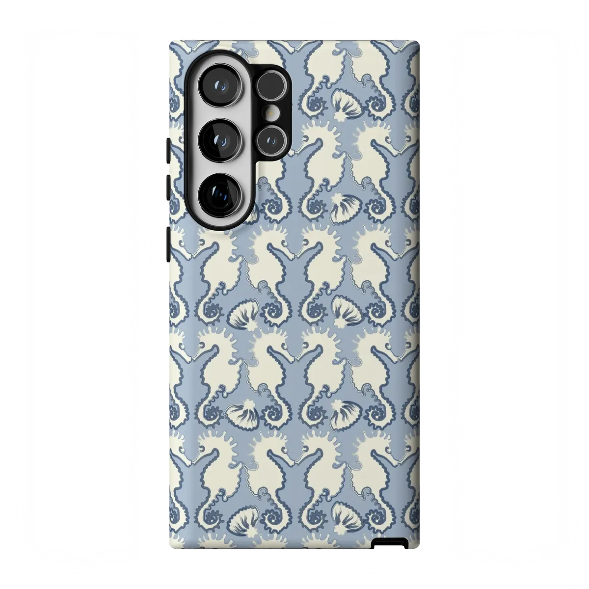 Seahorse Drift | Coastal Blues Case - Galaxy S23 Ultra