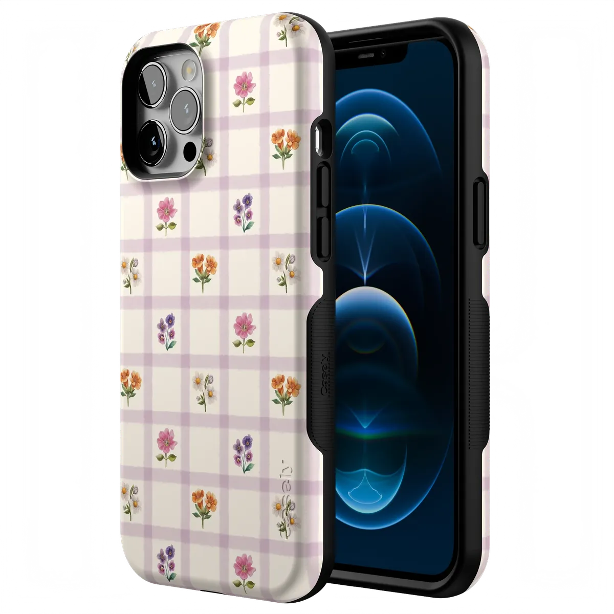 Meadow Check | Floral Gingham Case