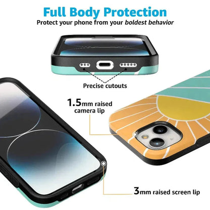 Waves & Rays | Sunshine Case iPhone Case get.casely