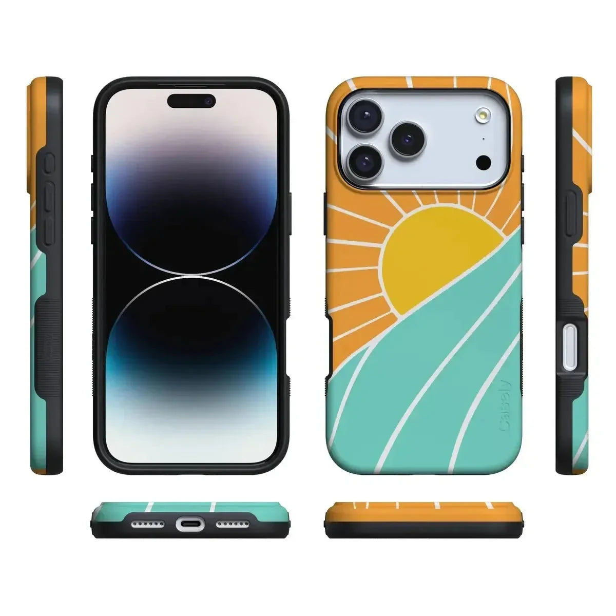 Waves & Rays | Sunshine Case iPhone Case get.casely