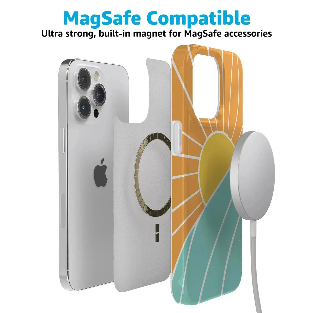 Waves & Rays | Sunshine Case iPhone Case get.casely