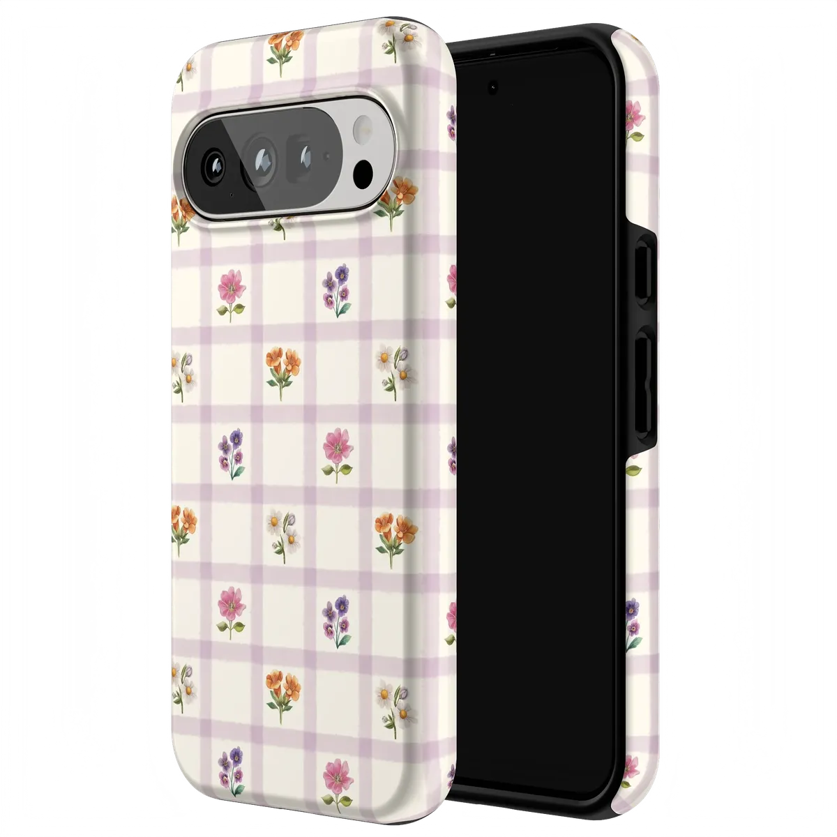 Meadow Check | Floral Gingham Case