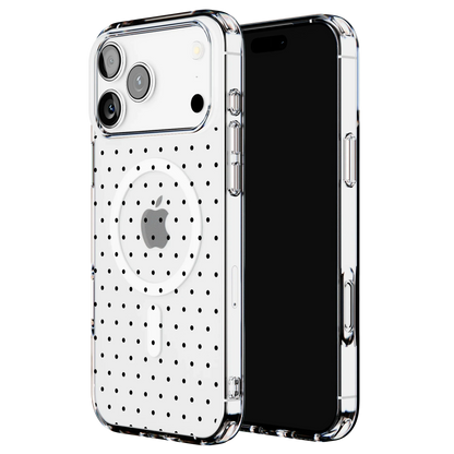 On the Dot | Black Polka Dot Case