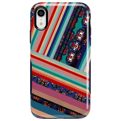 Wearing Layers | Layered Patchwork iPhone Case iPhone Case get.casely Bold iPhone XR