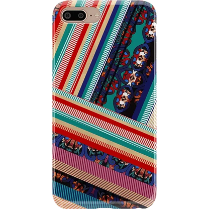 Wearing Layers | Layered Patchwork iPhone Case iPhone Case get.casely Classic iPhone 6/7/8 Plus