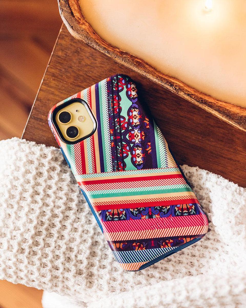 Wearing Layers | Layered Patchwork iPhone Case iPhone Case get.casely