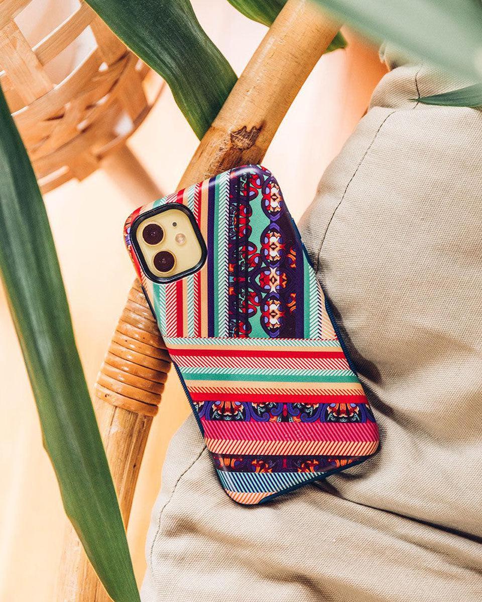 Wearing Layers | Layered Patchwork iPhone Case iPhone Case get.casely