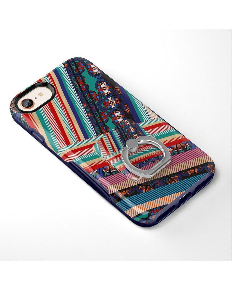 Wearing Layers | Layered Patchwork Phone Ring Phone Ring get.casely