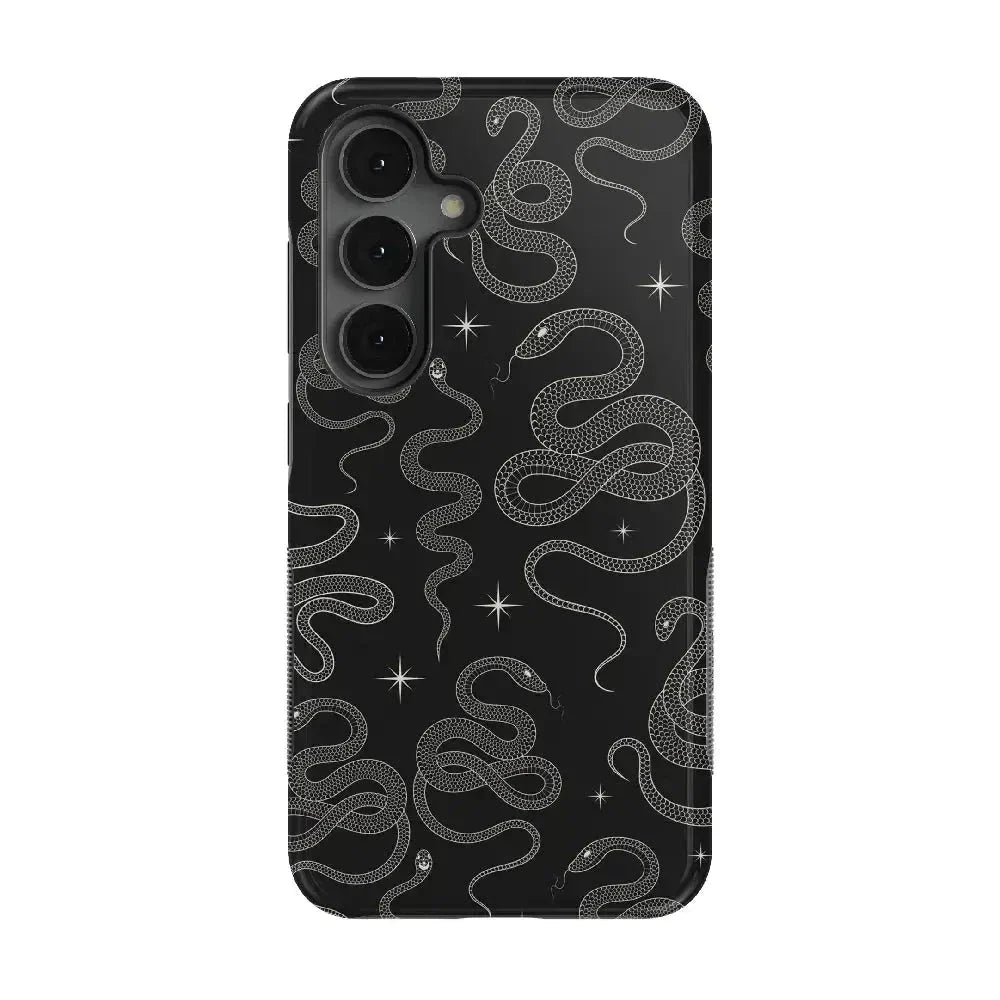 We're Ready For It | Black Serpent Case Phone Case Casetry Bold Flex + MagSafe® Galaxy S25