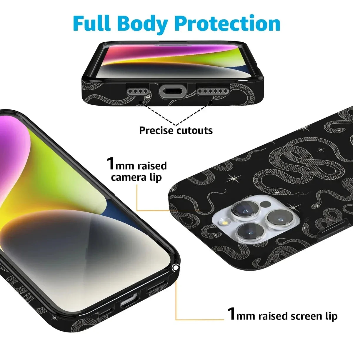 We're Ready For It | Black Serpent Case Phone Case Casetry